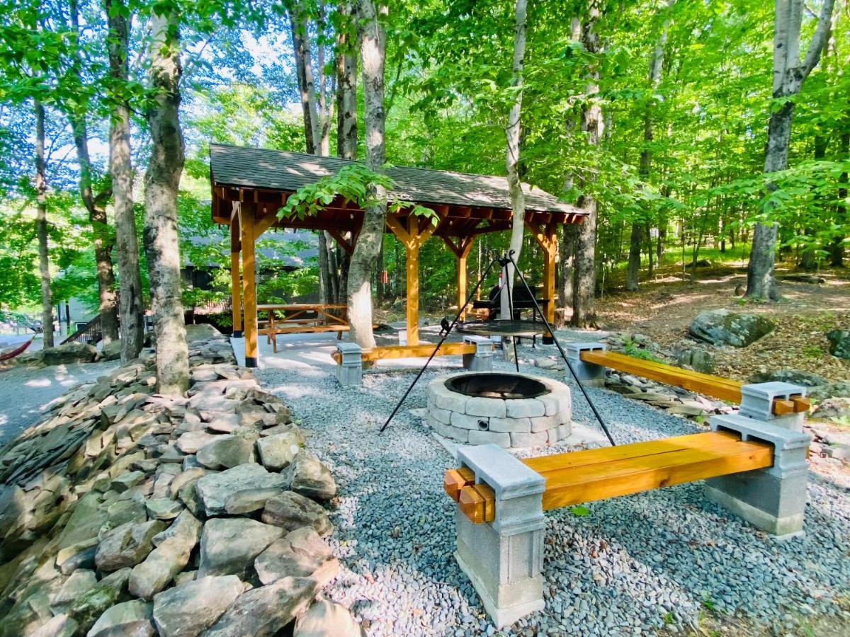 Lakeview Cabin In The Hideout Lake Ariel Exterior photo